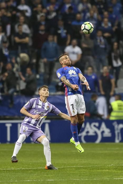 El partido entre el Real Oviedo y el Real Valladolid, en imágenes