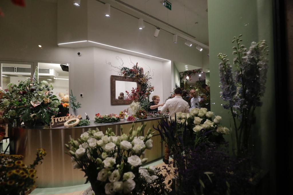 Las fotos de la inauguración de la nueva tienda de jardinería Fronda en el Palacio Avenida de Palma