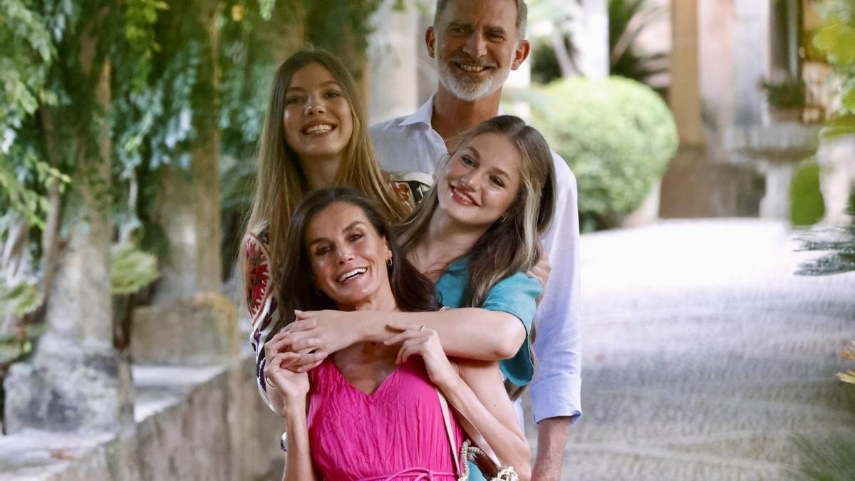 La Familia Real disfruta de sus vacaciones en Mallorca