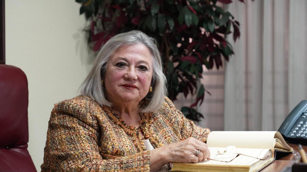 María Dolores Guillamón explica cómo se prepara el 125 aniversario de la Cámara de Comercio de Castellón