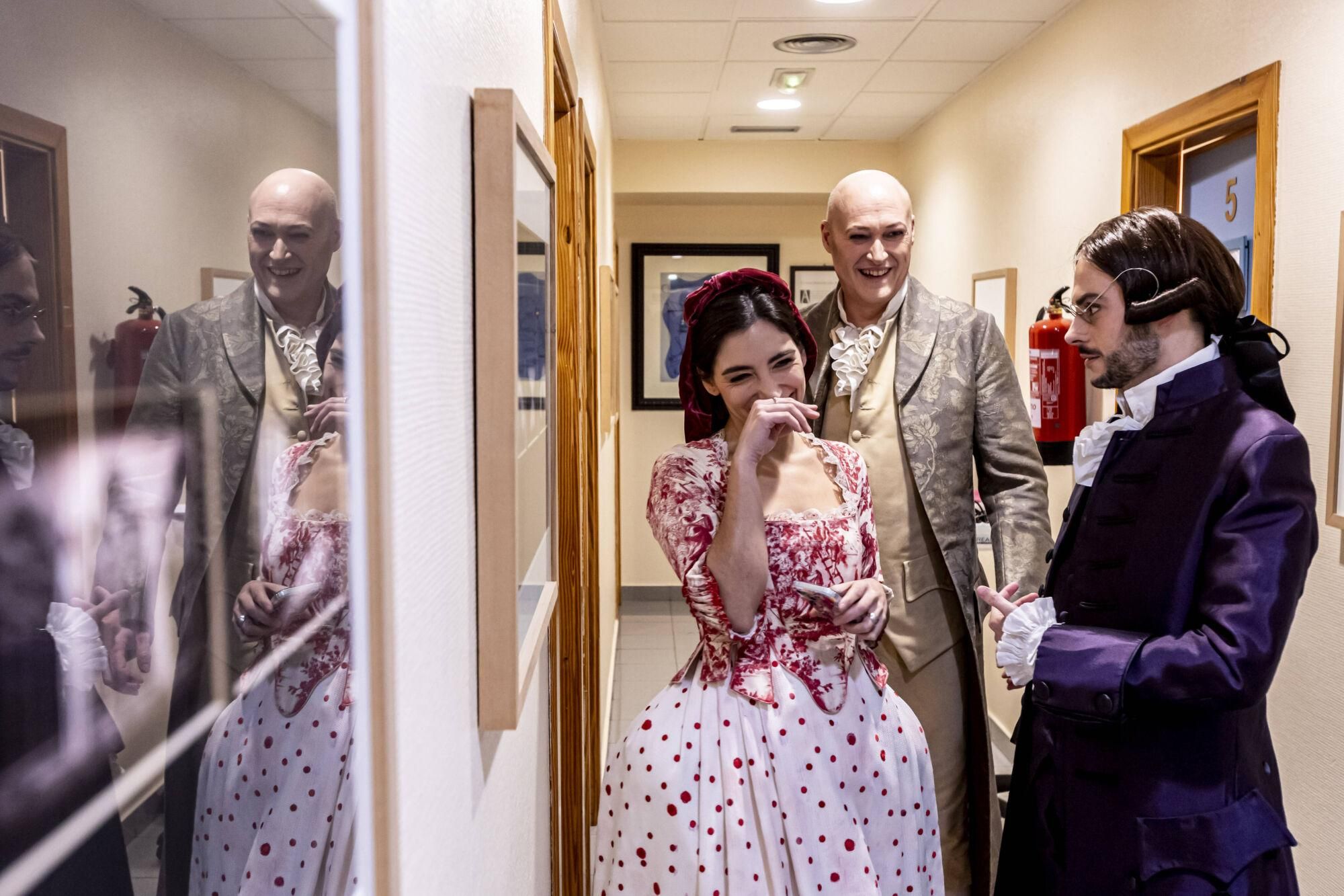 EN IMÁGENES: Ensayo en el Campoamor de la ópera "Las bodas de Fígaro"