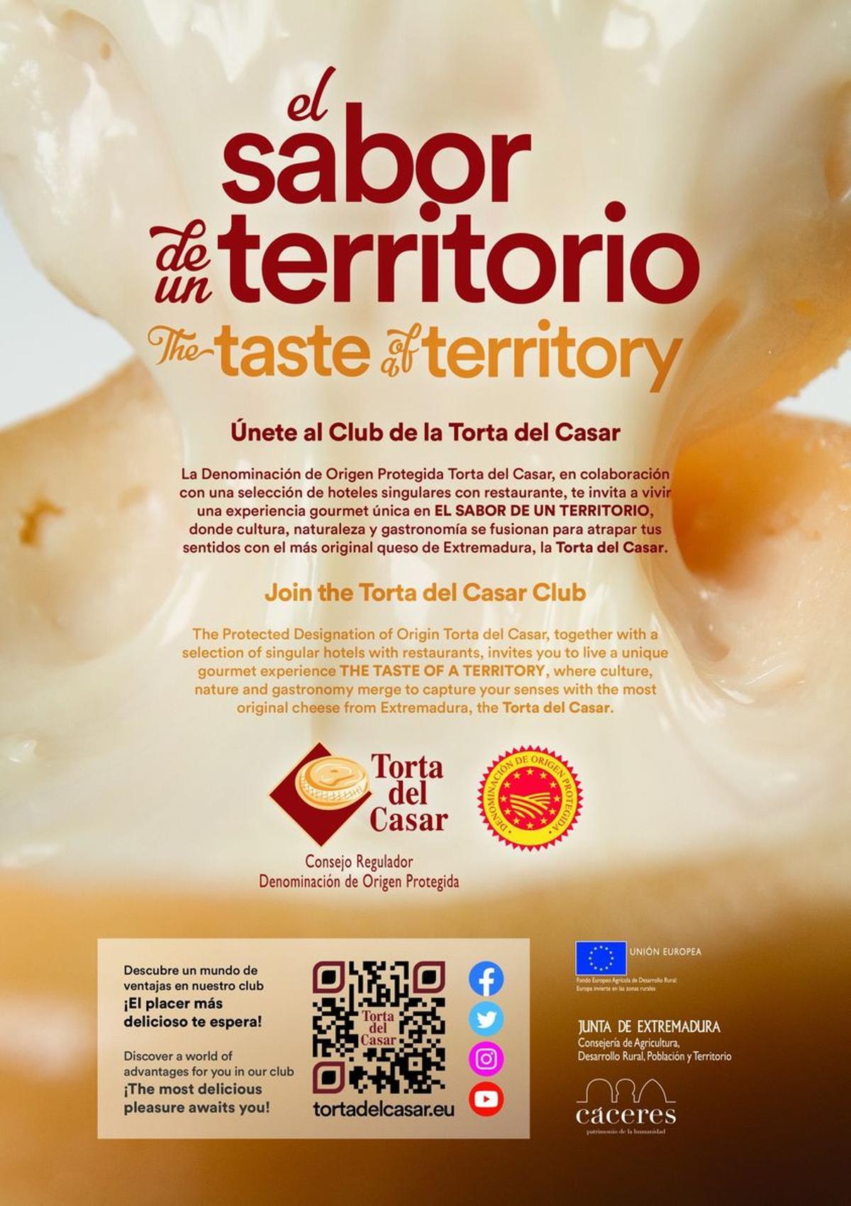 En este código QR te podrás unir al Club Torta del Casar