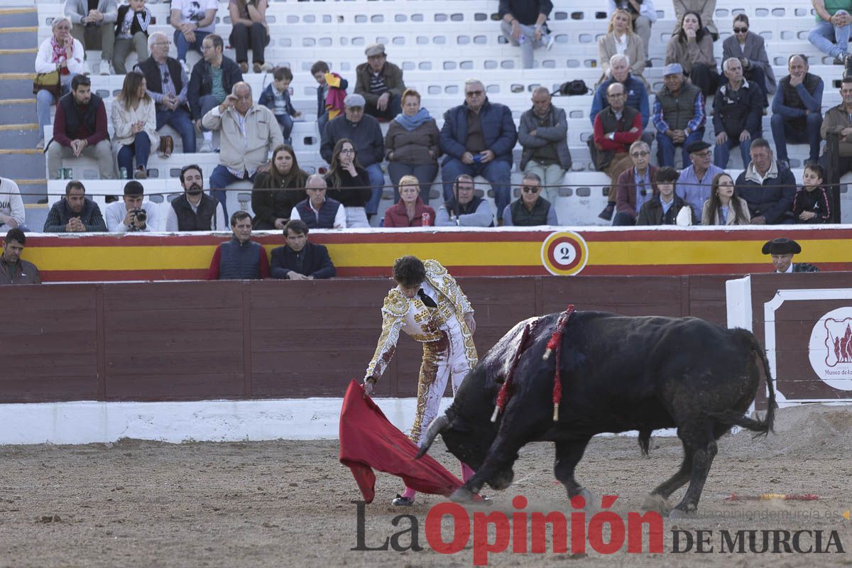 El torero de Cehegín, Antonio Puerta, en la corrida clasificatoria de la Copa Chenel de Madrid