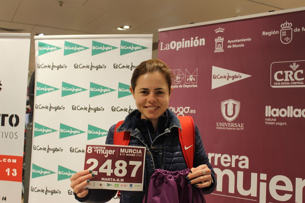 Entrega de dorsales de la Carrera de la Mujer 2023 (viernes por la mañana)