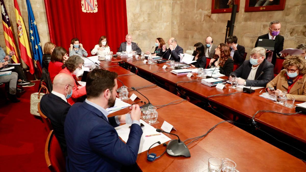 El Govern, reunido con la comisión del Parlamento Europeo