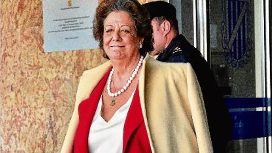 Rita Barberá, que podria ser imputada pel Tribunal Suprem, en una foto d&#039;arxiu.