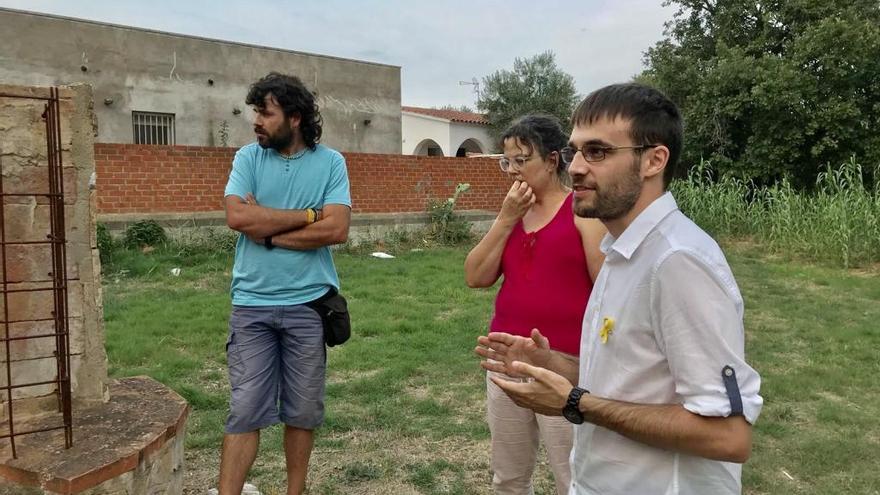 ERC visita el barri del Mas Boscà i es reuneix amb veïns