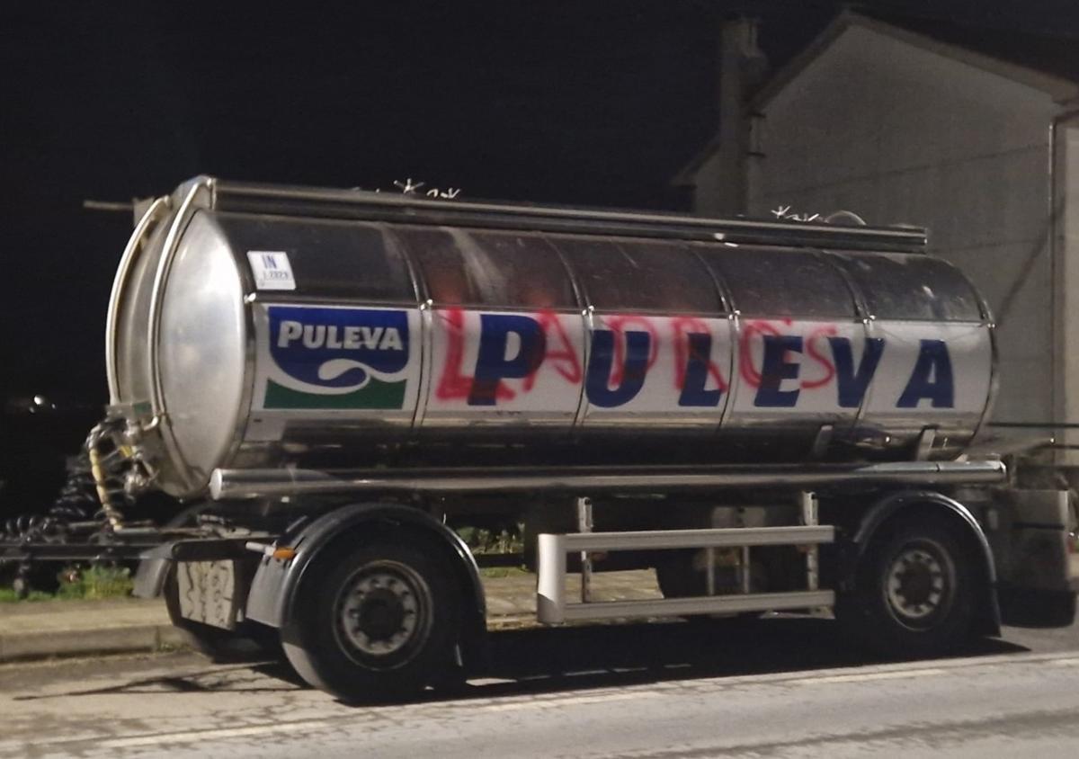 Una cisterna vandalizada