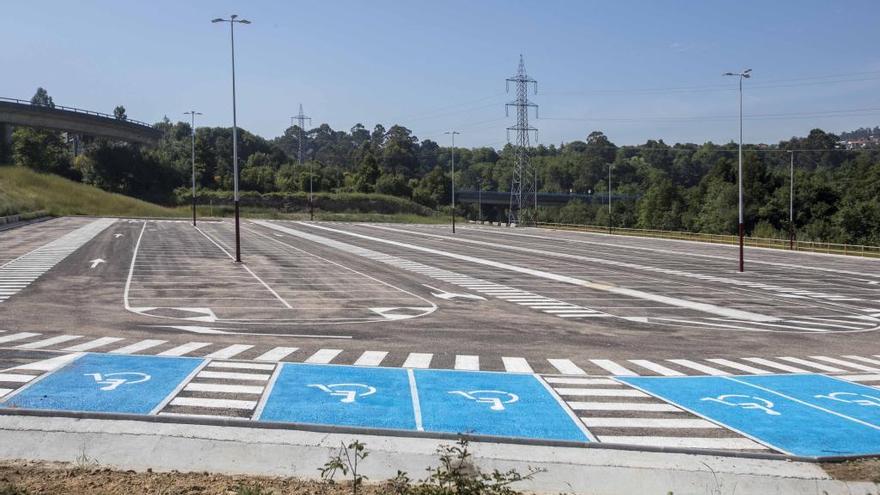 Vista del futuro parking público del Cunqueiro. // C. Graña