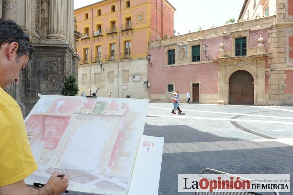 Pintura al aire libre en Murcia