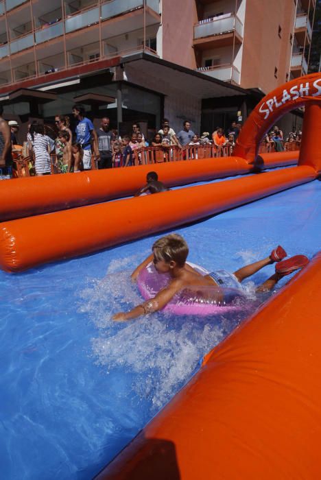 Lloret inaugura el tobogan aquàtic «Splash Slide»