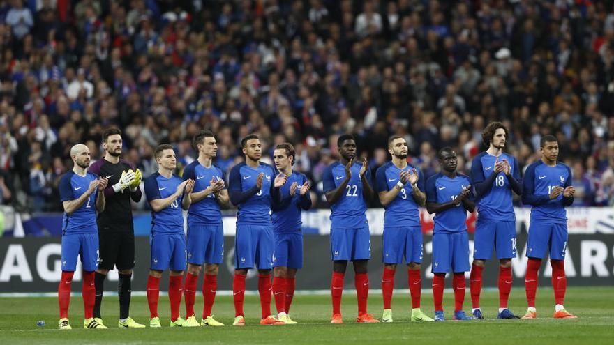 Las imágenes del amistoso entre Francia y España en Saint Denis