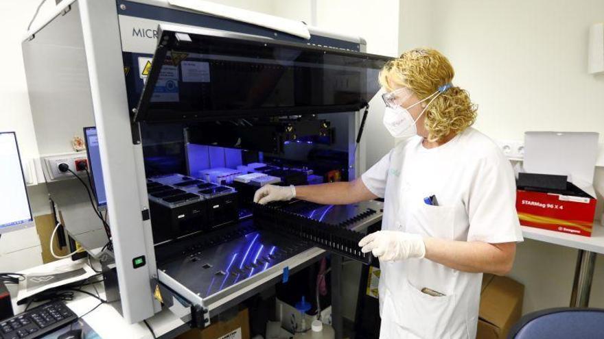 La DGA gasta 1,2 millones de € en la externalización de pruebas PCR