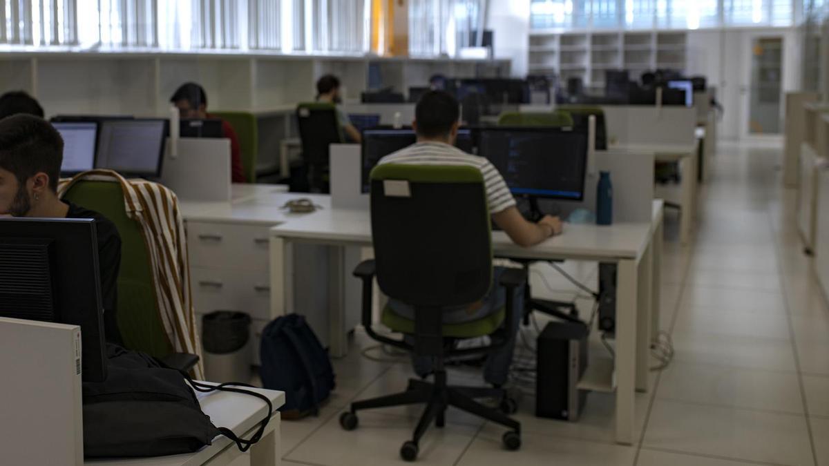 Investigadores del centro CITIC de la Universidade da Coruña.