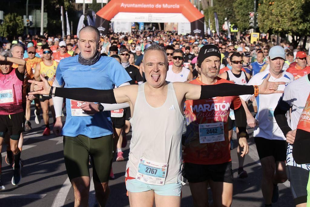 Las mejores imágenes de la TotalEnergies Maratón Murcia Costa Cálida