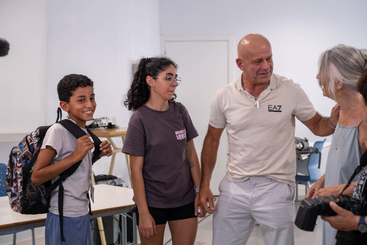Así ha sido la llegada de los 30 niños saharauis a Palma.