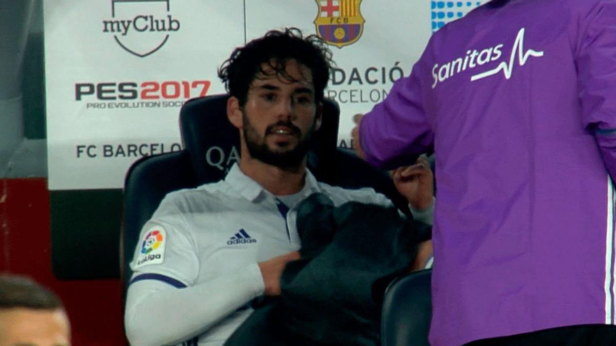 Isco camiseta sales del barça