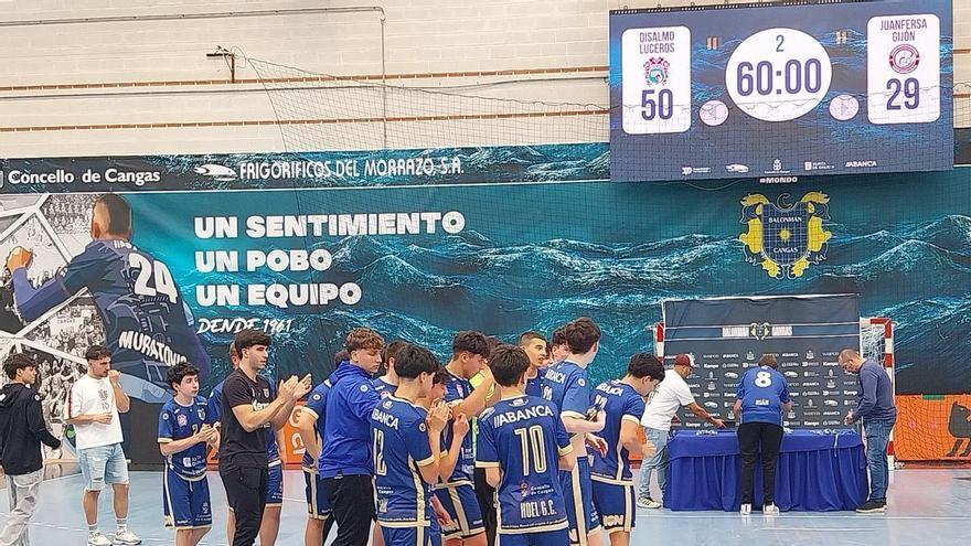 Disalmo Luceros y Serviauto Bueu inician su andadura en la Final a Ocho Cadete