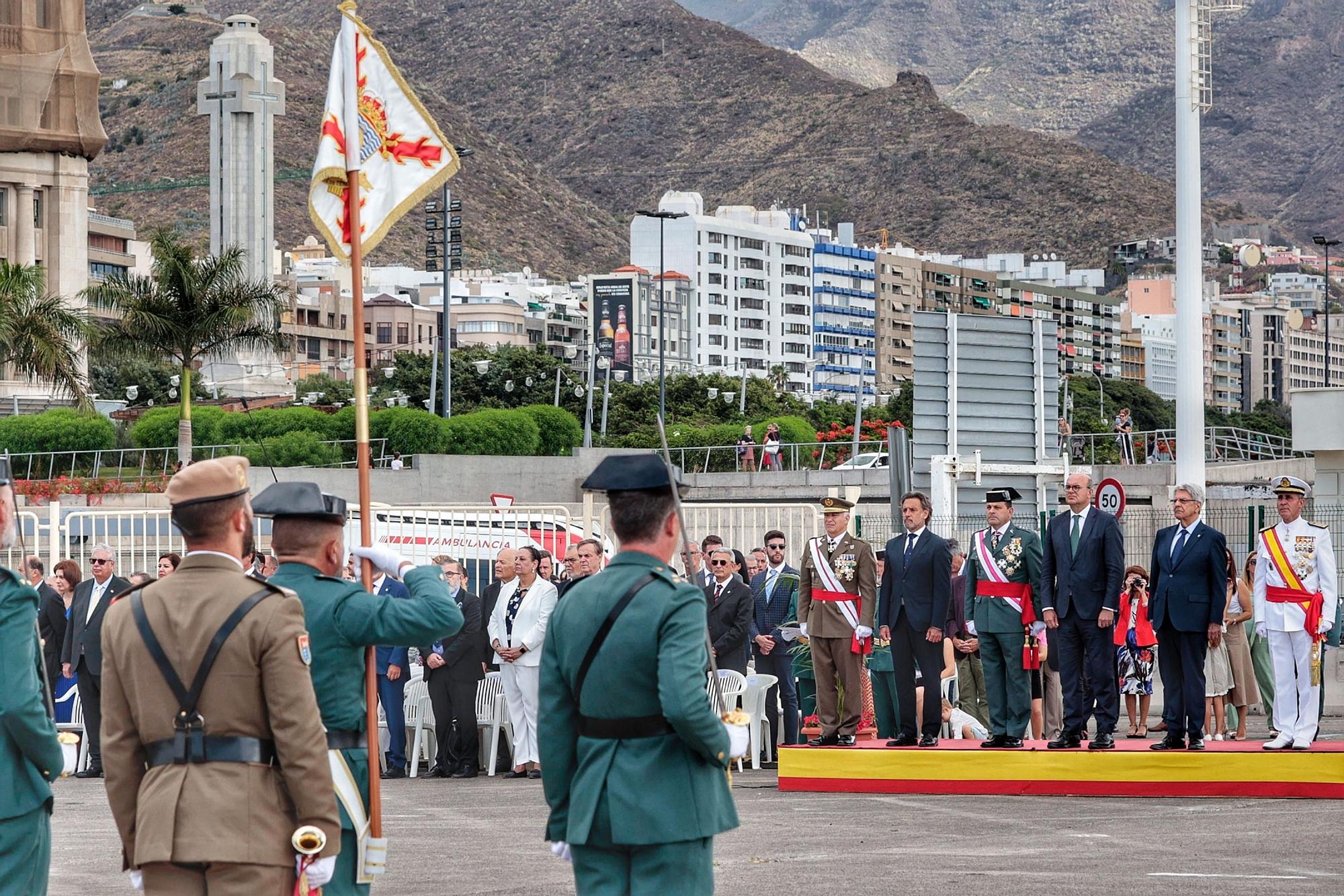 Acto de celebración del 179 aniversario de la fundación de la Guardia Civil