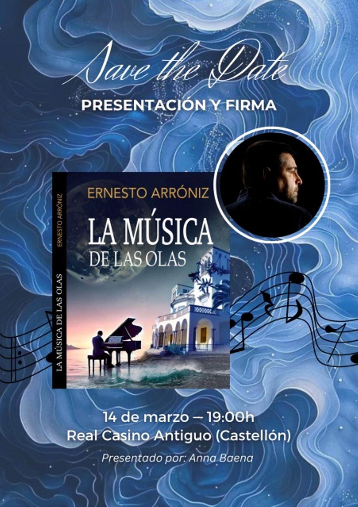 Cartel de la presentación.