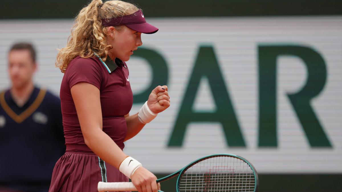 Andreeva celebra ante Bucsa