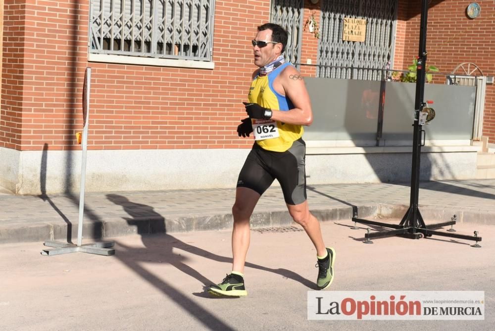 Primera carrera del año en Algezares