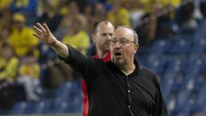 Rafa Benítez acabó indignado tras la UD Las Palmas - Celta