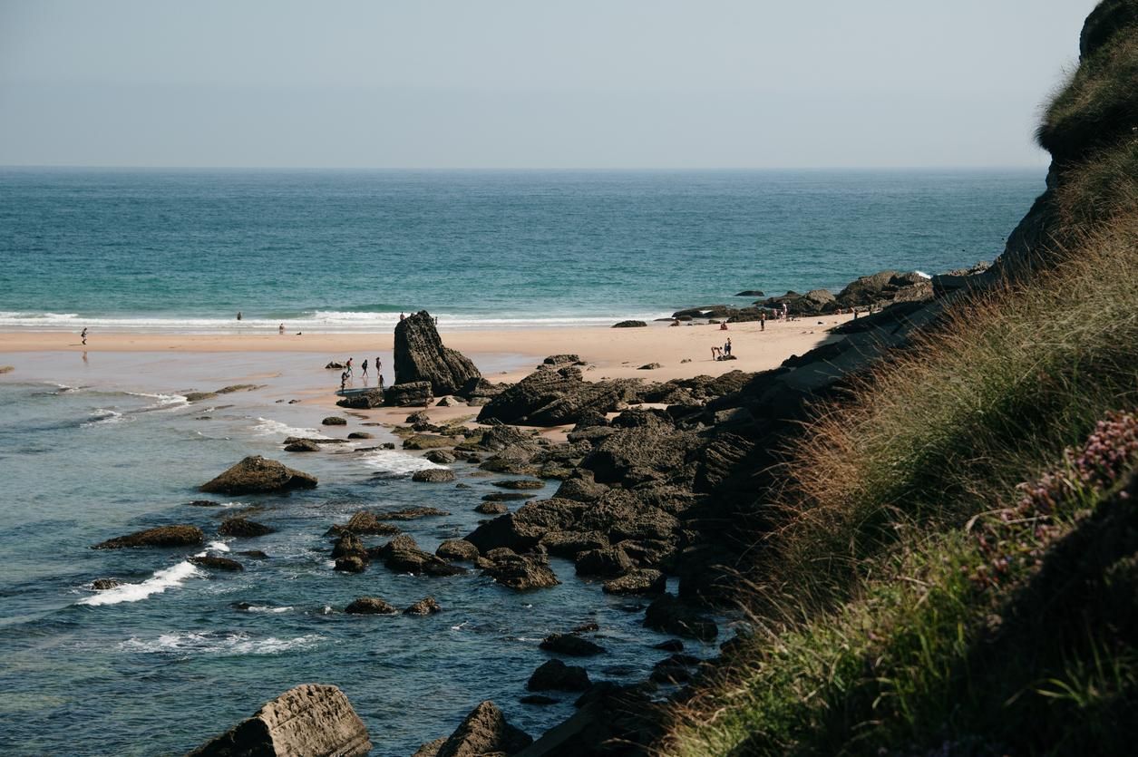 Vista de Playa de Covachos.