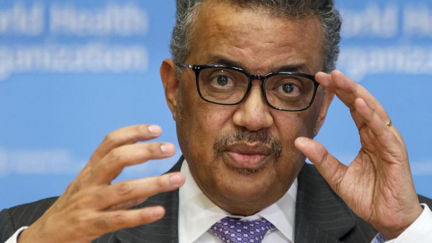 El director general de la OMS, Tedros Adhanom.