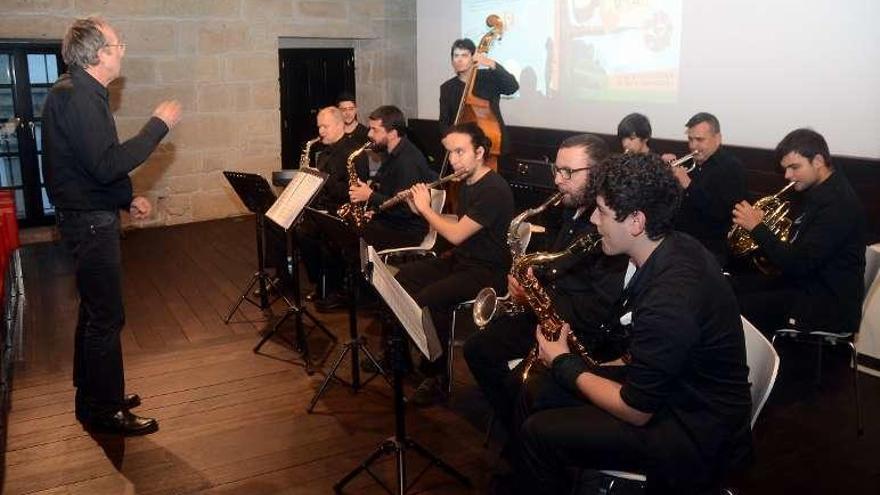 Concierto celebrado ayer en la Casa das Campás. // Rafa Vázquez