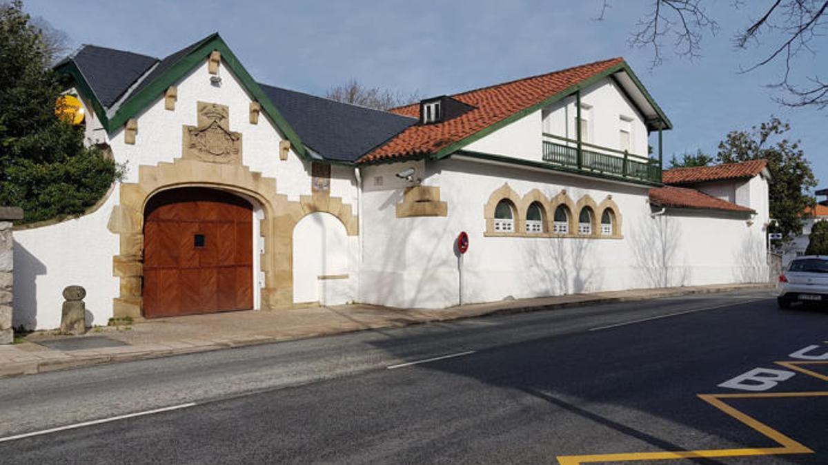 Imagen del palacio de la Cumbre, en Aiete.