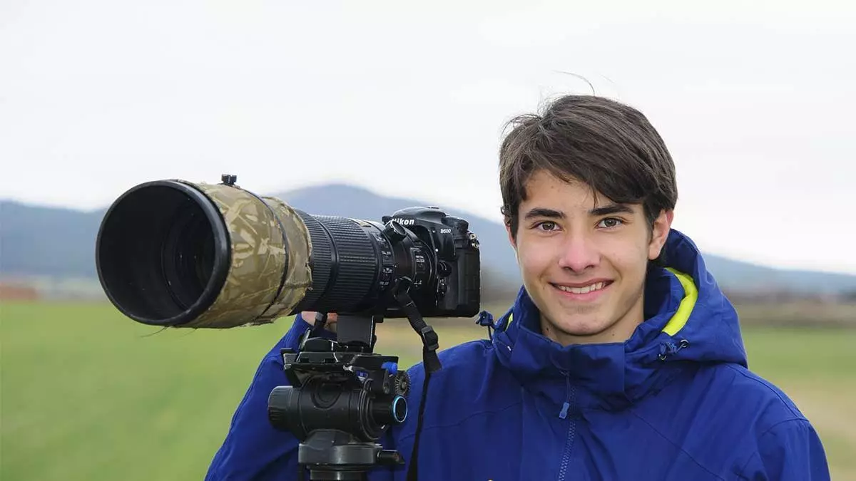 Carlos Pérez, la estrella de la fotografía de la UAH, capta a Alcalá de Henares desde las alturas