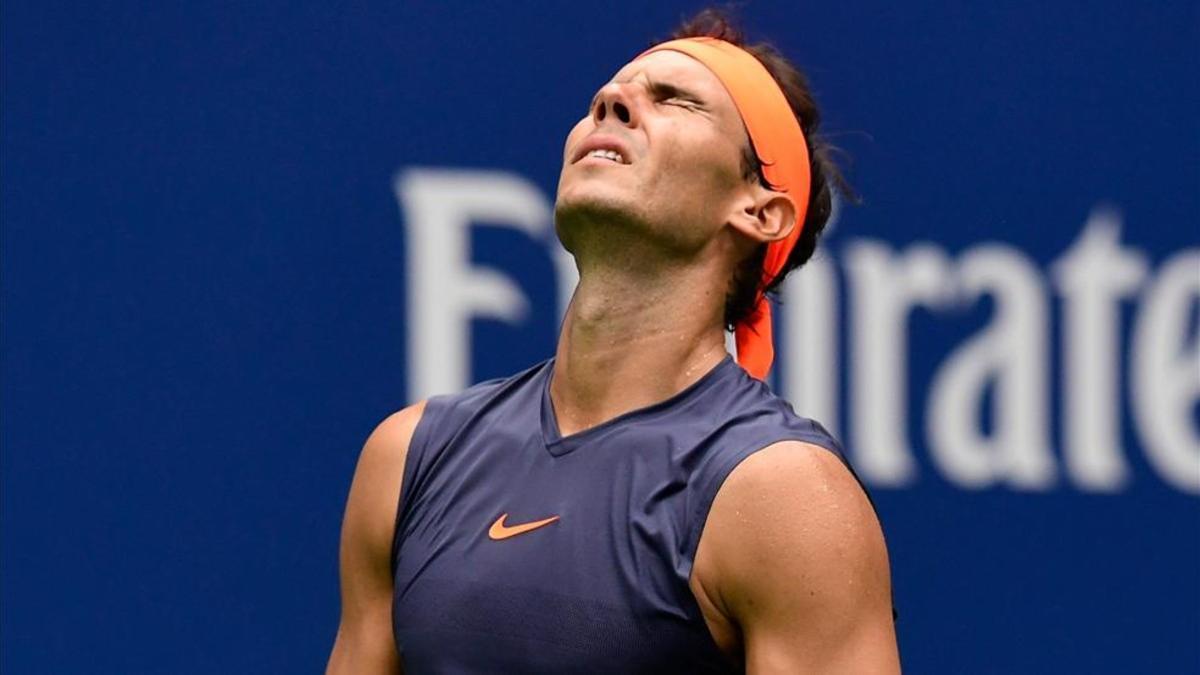 Nadal se retiró en las semis del US Open frente a Del Potro