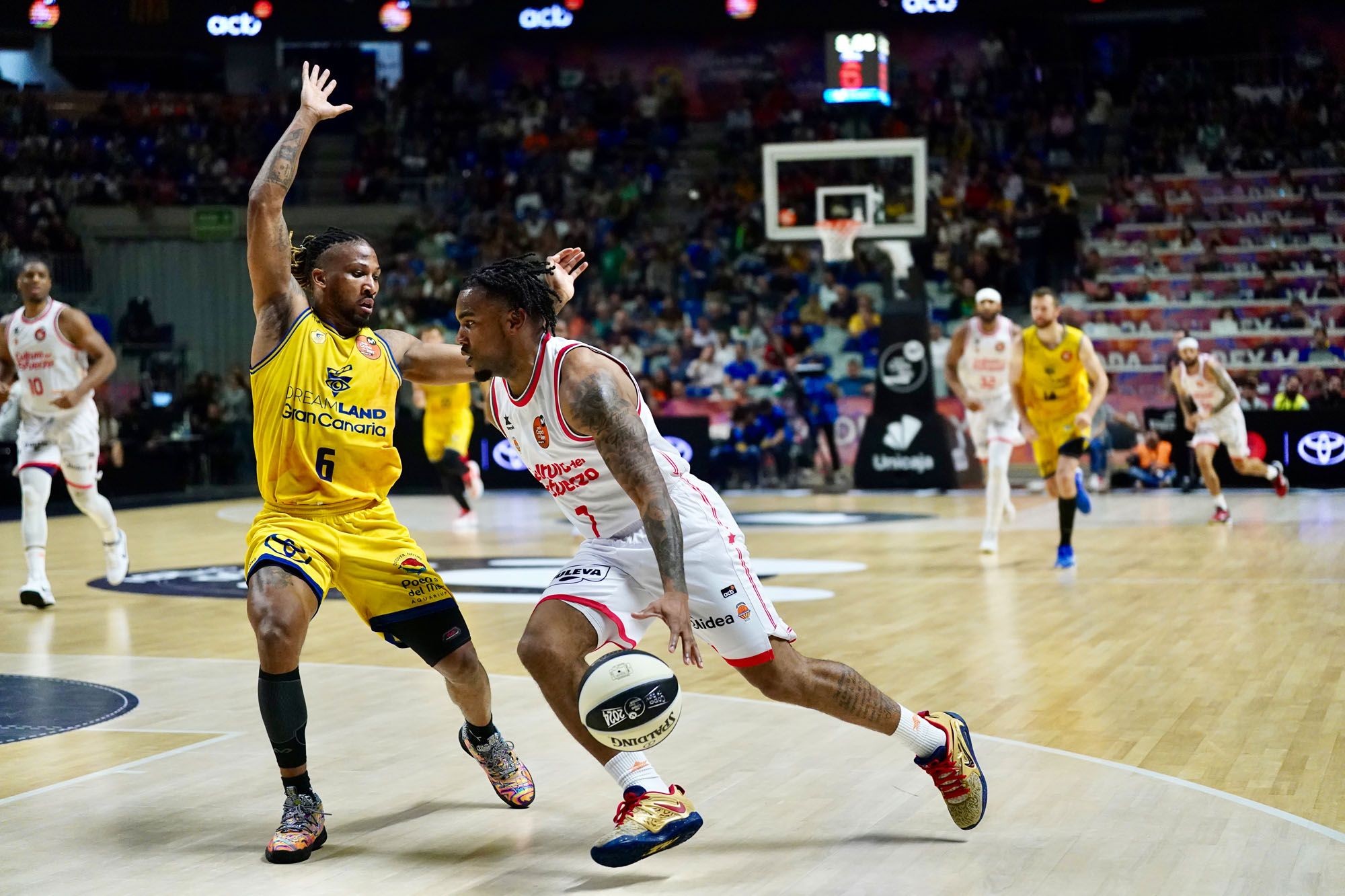 Gran Canaria - Valencia Basket en la Copa del Rey 2024. Álex Zea