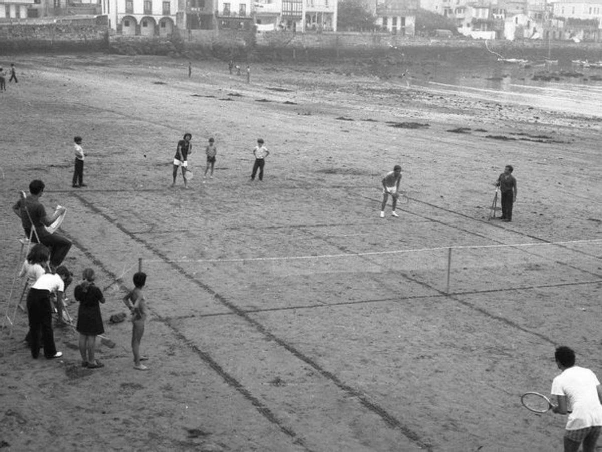 El Tenis Playa de Luanco, un evento único en el mundo