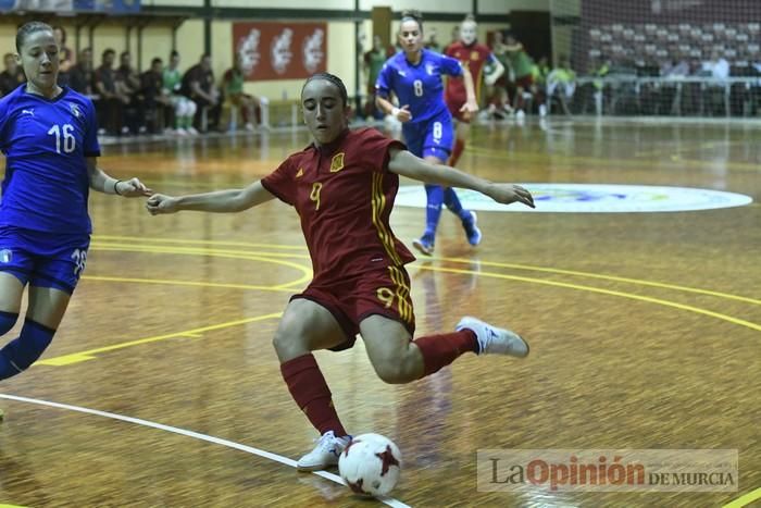 Fútbol sala femenino en Archena: España - Italia