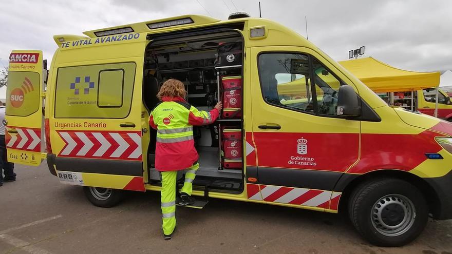 Un hombre de 60 años sufre un traumatismo craneal moderado al ser atropellado en Fuerteventura
