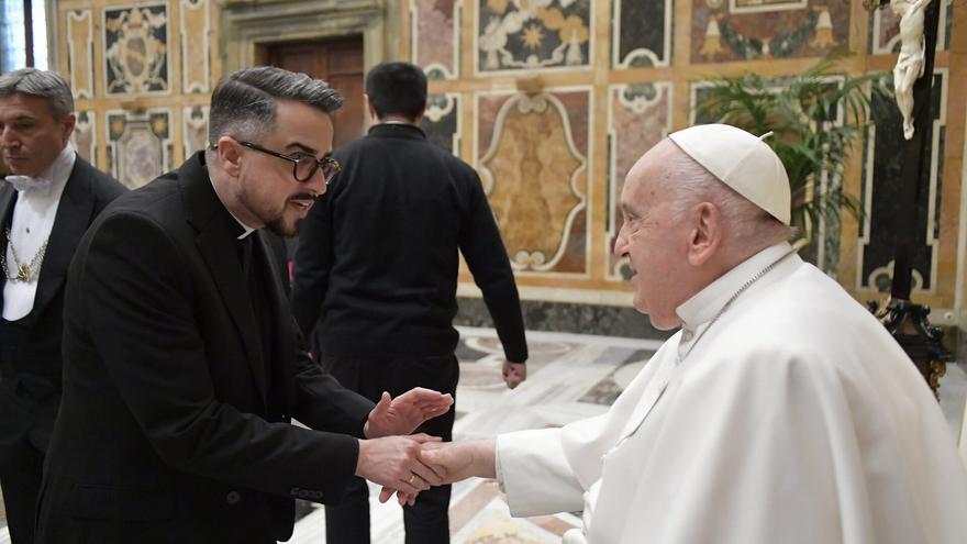 Los tres encuentros de un sacerdote zamorano con el papa: &quot;Siempre descolocaba&quot;