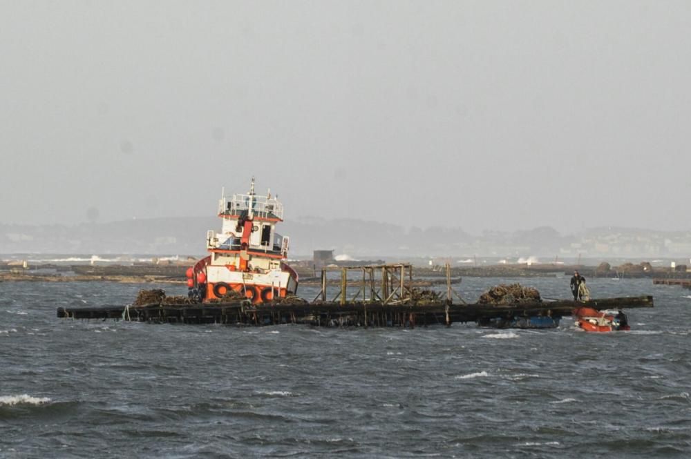 El temporal en Galicia en imágenes