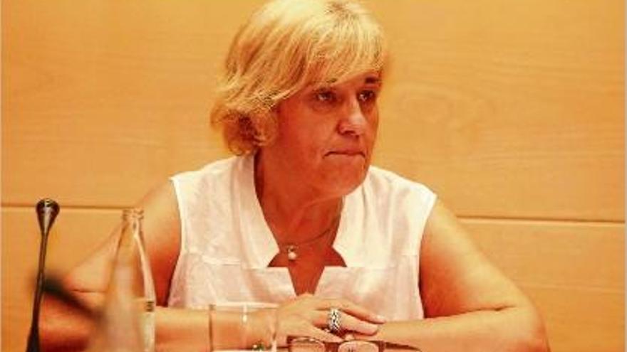 La regidora a l&#039;Ajuntament de Girona i vicepresidenta segona de la Diputació, Eva Palau, el passat juliol.