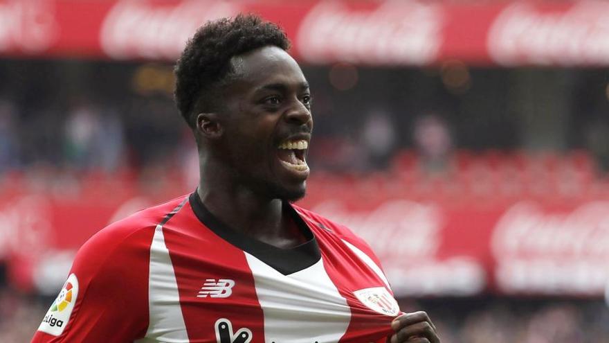 El jugador del Athletic de Bilbao Iñaki Williams.