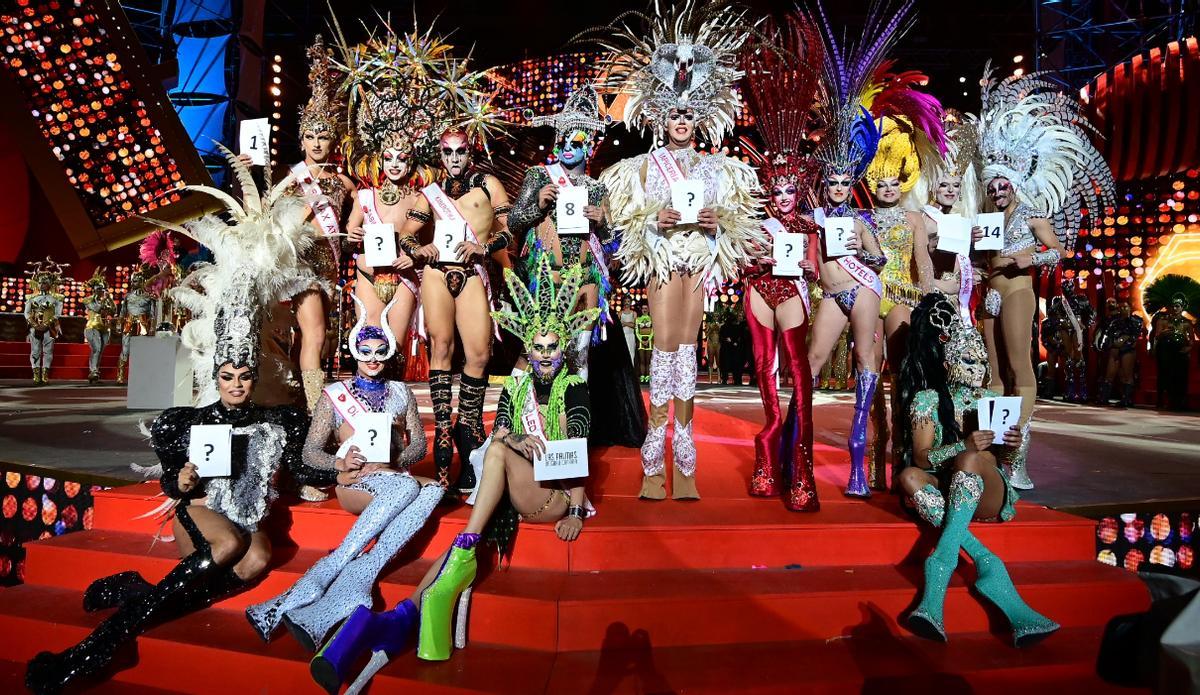 Las 14 drags que lucharán por convertirse en la Drag Queen del Carnaval de Las Palmas 2023