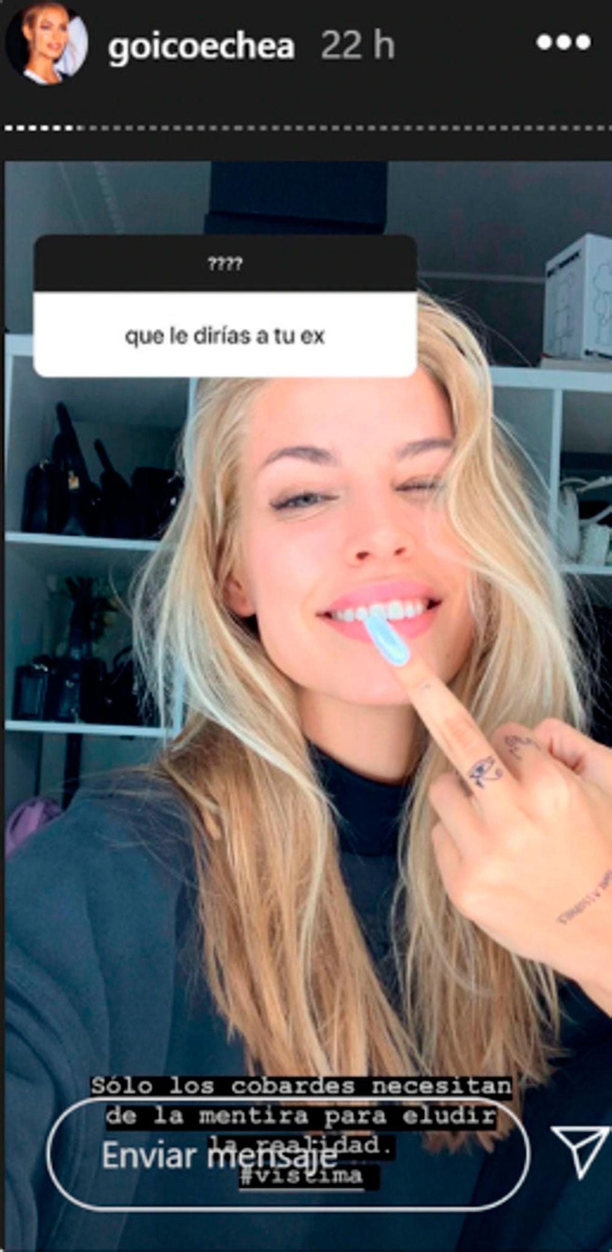 Un story de Jessica Goicoechea