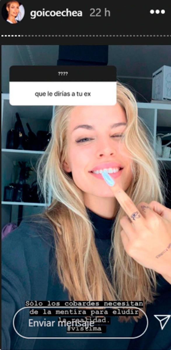 Un story de Jessica Goicoechea