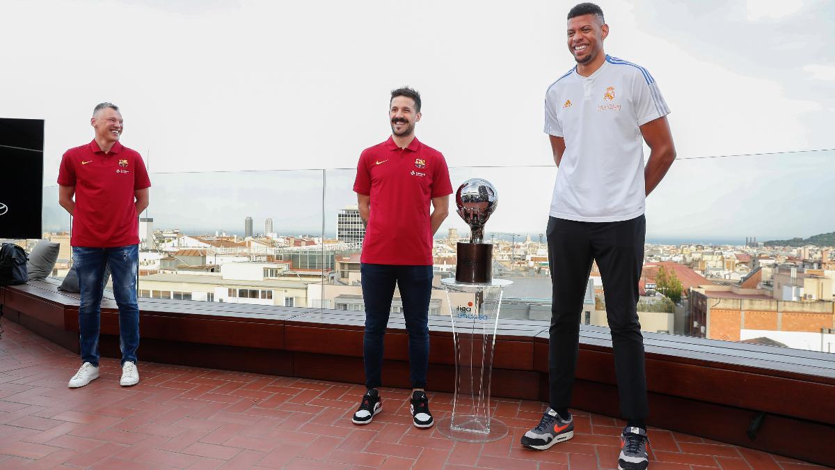 Así fue la presentación de la final de la Liga Endesa 2021-22 entre Barça y Madrid