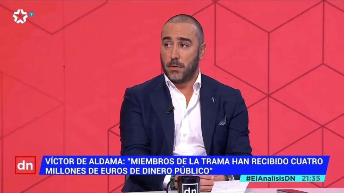 El empresario Víctor de Aldama, en Telemadrid.