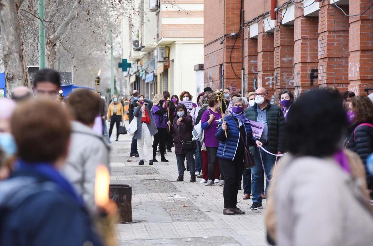 Marcha reivindicativa contra los asesinatos y violencias machistas