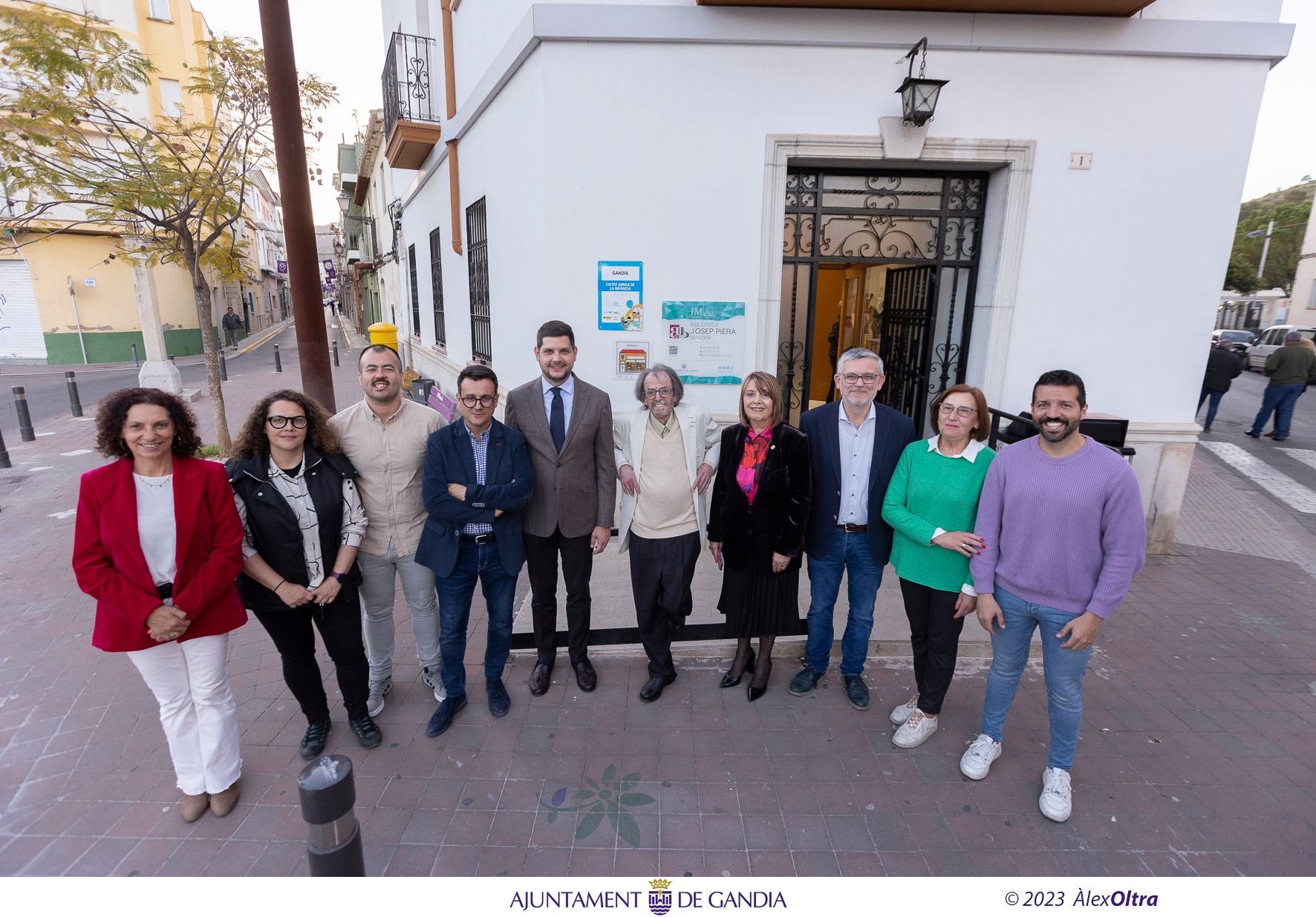 Homenatge a Josep Piera a la biblioteca de Beniopa