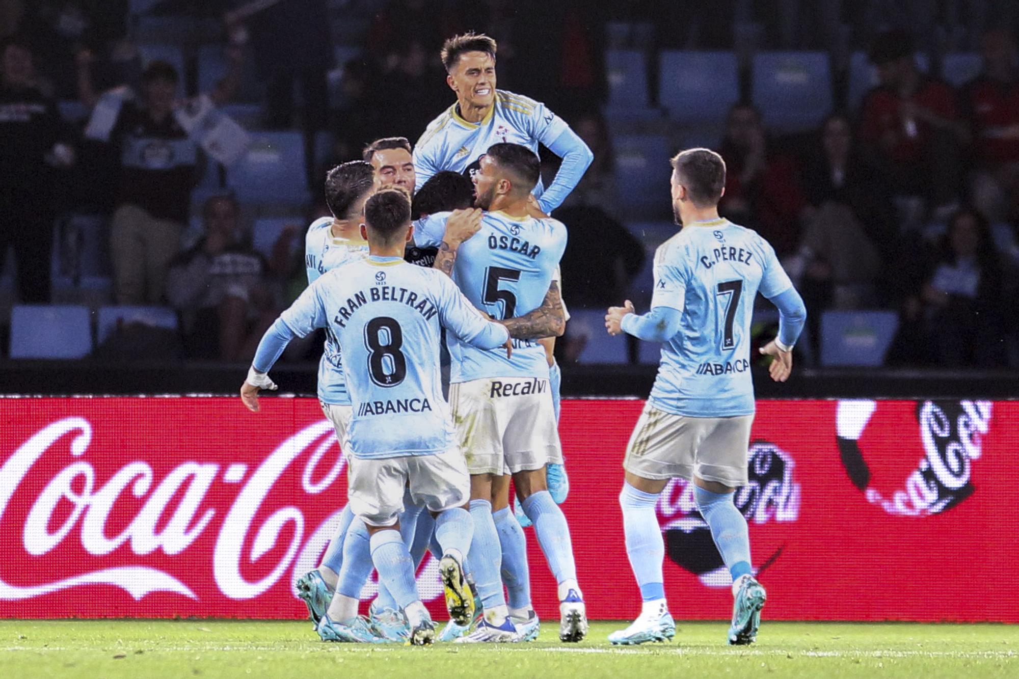 1-2. Chimy Ávila amarga el debut de Carvalhal en el Celta