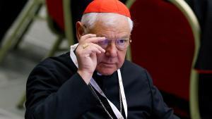 El Cardenal Gerhard Ludwig Muller asiste al segundo día del Sínodo de los Obispos. REUTERS/Remo Casilli